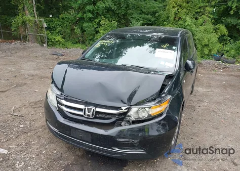 2015 Honda Odyssey Ex из США, поврежденный, VIN 5FNRL5H48FB074361